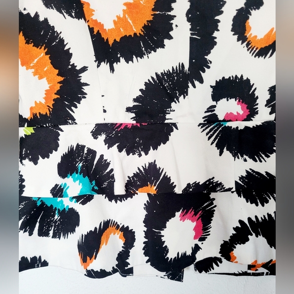 Sandro Paris Women's Luxe Stretch Cotton Blazer Jacket Lined Abstract Small - Picture 14 of 16